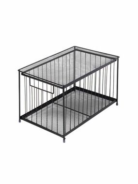 2 Target Black Metal Mesh Storage